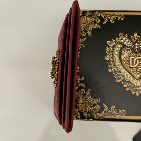 Dolce & Gabbana Devotion Card Case Card Holder Leather - Picture 9 of 10
